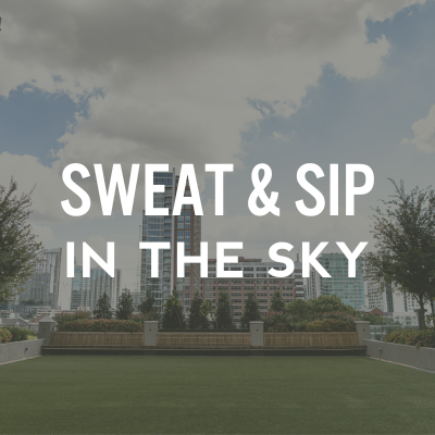 Sweat & Sip in the Sky 1