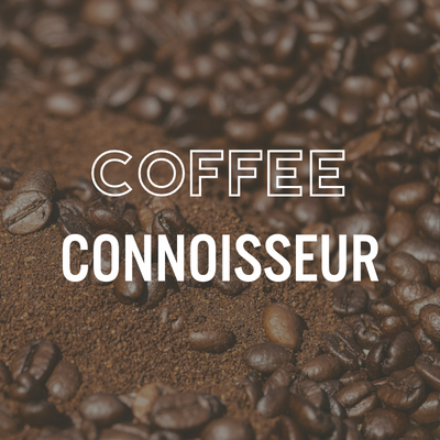 Coffee Graphic with Coffee Connoisseur 2026 text overlay